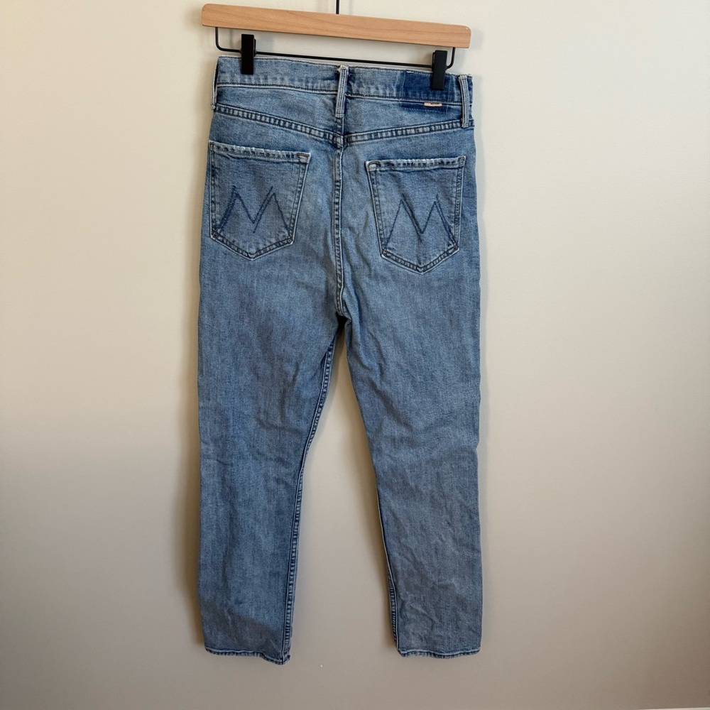 Mother Denim size 28 High Waisted Rider Flood In Wild And Wicked Jeans - Picture 8 of 11
